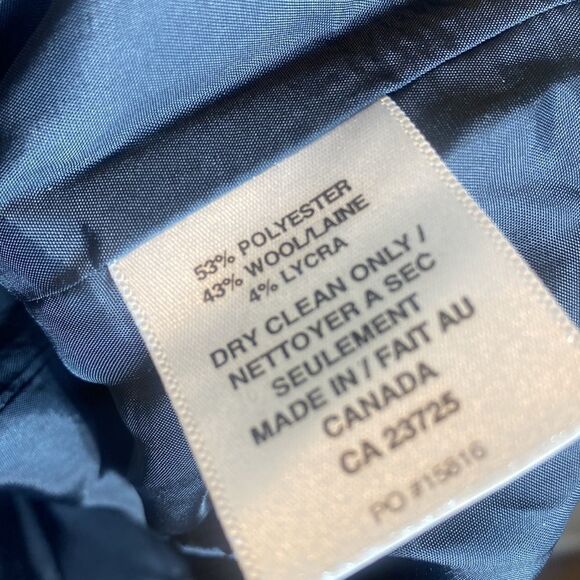 Talula babaton dress sleeveless black knee length wool blend knit - Picture 7 of 7